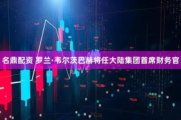 名鼎配资 罗兰·韦尔茨巴赫将任大陆集团首席财务官
